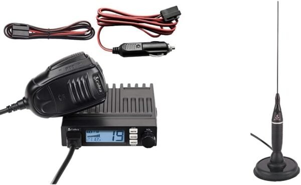 Review of Cobra 19 MINI CB Radio and HGA1500 Antenna for Clear Communication
