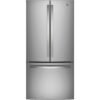 GE GWE19JYLFS Counter Depth French Door Refrigerator review stainless steel durability and design