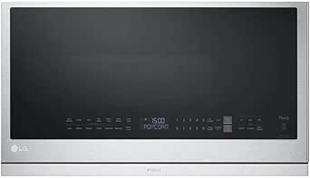 LG 2.1 cu. ft. Over-the-Range Microwave Oven review with Smart Wi-Fi and EasyClean features
