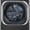 LG DLEX8900B Electric Dryer review featuring 9.0 cu. ft. mega capacity and TurboSteam