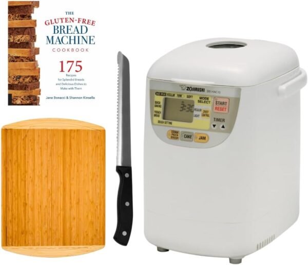 51Tg524oofL._AC_SL1080_ Zojirushi BB-HAC10 Programmable Breadmaker review compact design and gluten-free baking tested