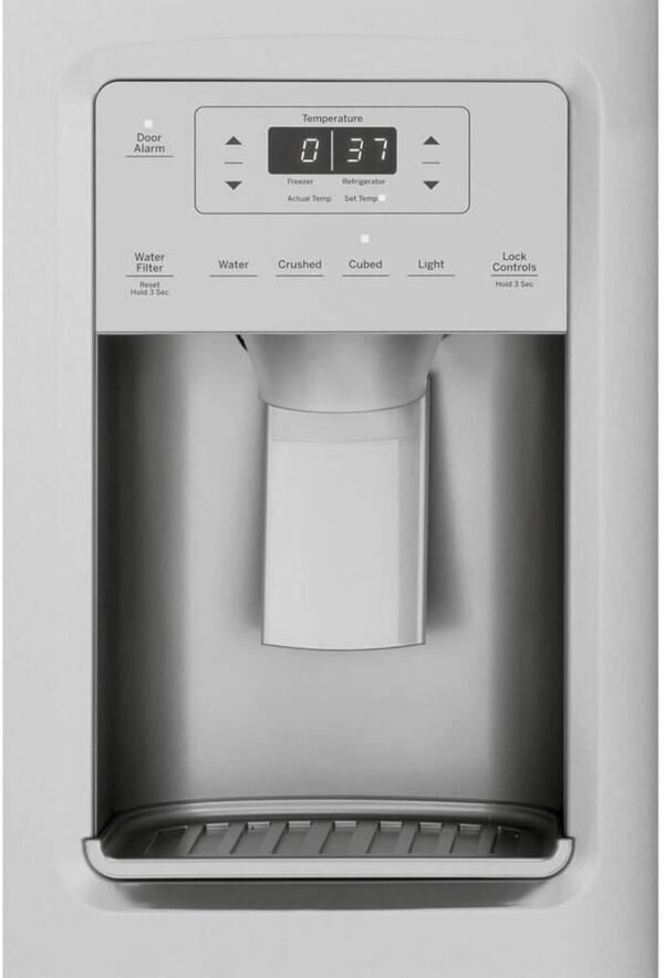 Detailed review of GE Side by Side Refrigerator GSS25IYNFS with advanced features