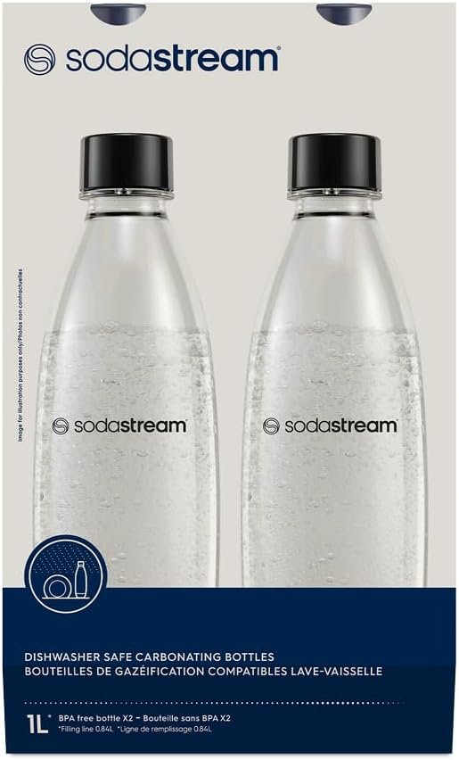 51U9eEEb7QL._AC_SL1000_ Soda Makers Review Sodastream Dishwasher Safe Bottles Duo Terra Art Gaia