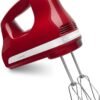 KitchenAid 5 Speed Hand Mixer KHM512ER Review Empire Red Mixing Marvel