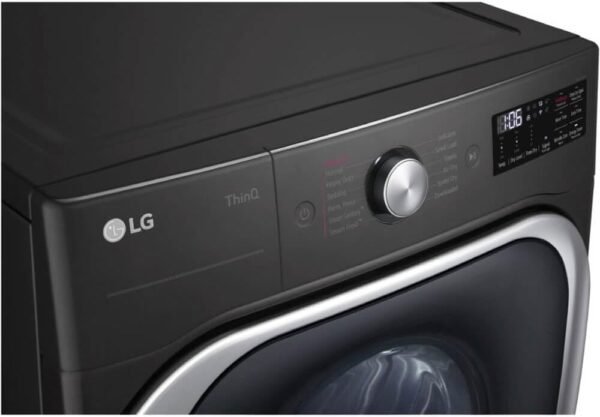 LG DLEX8900B Electric Dryer review featuring 9.0 cu. ft. mega capacity and TurboSteam