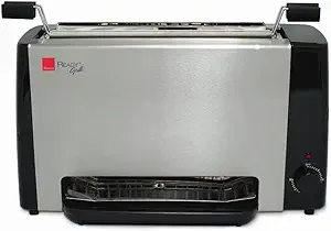 Ronco Ready Grill Black review compact electric grill with easy cleaning features