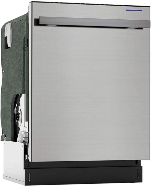 Sharp SDW6757ES Dishwasher Review Stainless Steel Finish with Heated Dry and LED Interior