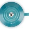 Le Creuset Stoneware French Press review Caribbean color for premium coffee lovers