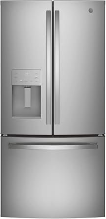 GE Counter-Depth French-Door Refrigerator GYE18JYLFS review sleek design meets functionality