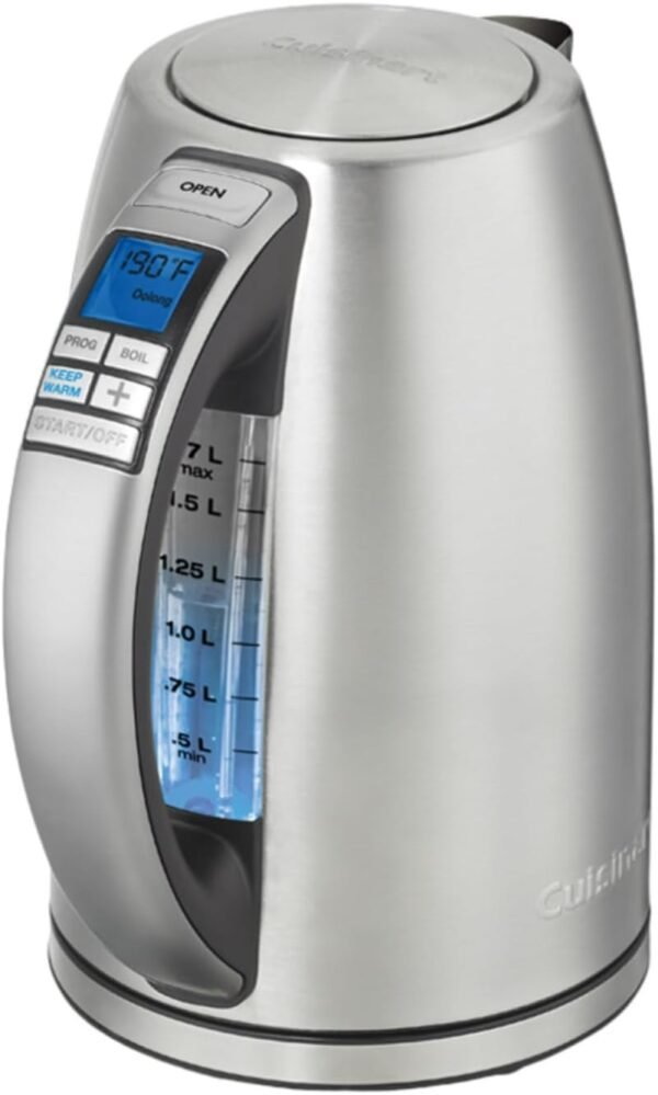51wF460bD1L._AC_SL1500_ Cuisinart PerfecTemp Electric Kettle CPK-20 review for tea enthusiasts and precise brewing