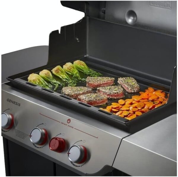 Weber Genesis 300 Series Griddle Insert Review Rust-Resistant Grill Upgrade