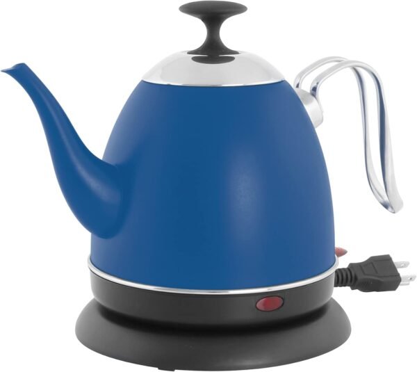 614nSo38mL._AC_SL1500_ Chantal Mia electric kettle review Matte Blue Ryder 32 oz fast heating