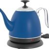 614nSo38mL._AC_SY300_SX300_ Chantal Mia electric kettle review Matte Blue Ryder 32 oz fast heating