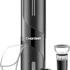 Chefman Electric Wine Opener Review Sleek Battery-Operated Set with Accessories
