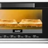 Compact Toaster Oven Review COMFEE Small Countertop Model for Baking and Toasting