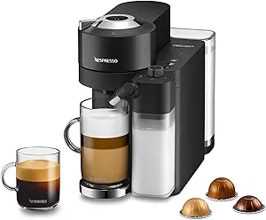 61HSXCze3NL.__AC_SX300_SY300_QL70_FMwebp_ Nespresso Vertuo Lattissima Coffee and Espresso Maker by De'Longhi review for coffee lovers