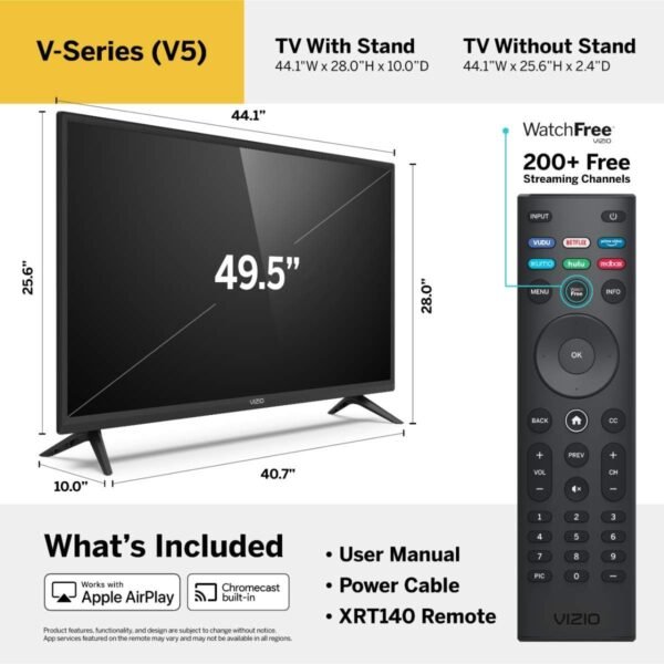 61IlF4amtCL._AC_SL1200_ VIZIO 50 Inch V-Series 4K Smart TV review with HDR and SmartCast features