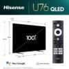 Hisense 100U76N 100-Inch ULED QLED TV review with 144Hz and Dolby Vision