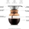 Bodum Pour Over Coffee Maker Review High-Quality Brew with Reusable Stainless Steel Filter