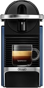 61MUhHdPQL._AC_SY300_SX300_ Nespresso Pixie Espresso Machine by De'Longhi review compact design and coffee performance
