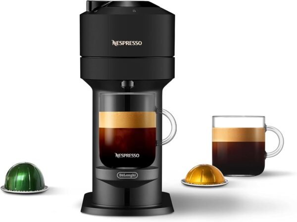 61P9PialiML._AC_SL1500_ Nespresso Vertuo Next Coffee and Espresso Machine Review Matte Black Design Insights