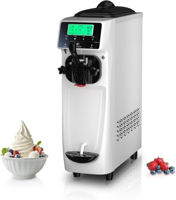 GSEICE Ice Cream Maker Machine Review High-Performance Soft Serve for Home and Parties