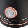 MegaChef Electric Tea Kettle Matte Black 1.8 Quarts Review and Features