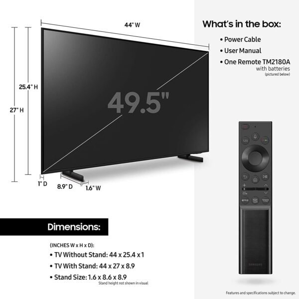 61Un6PydU0L._AC_SL1500_ Samsung 50-Inch Crystal 4K Smart TV review with HDR and Voice Assistants
