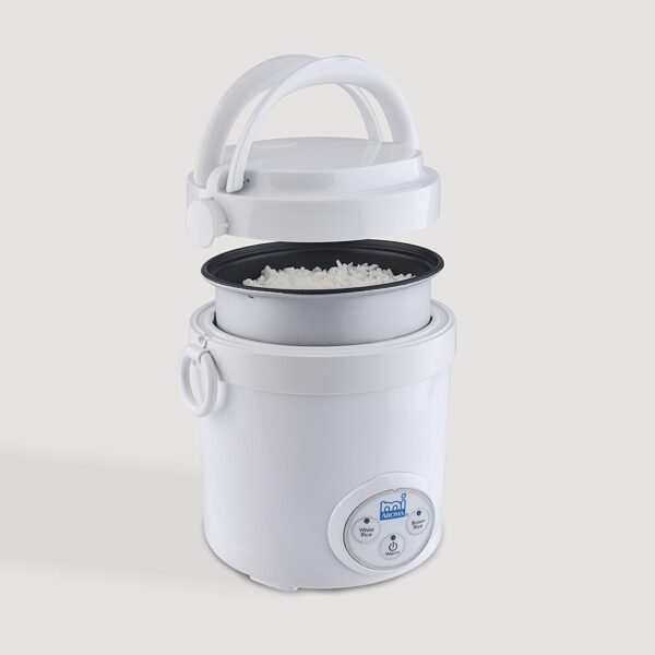 61Wpu-5LSWL._AC_SL1500_ AROMA Mini Rice Cooker MRC-903D review compact, portable, and versatile kitchen essential