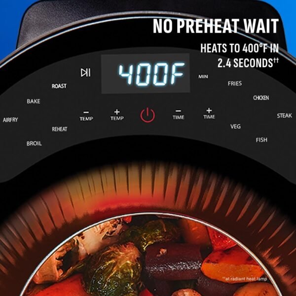 61XELW81qL._AC_SL1000_ Review of PowerXL Luminex Air Fryer 5.3 QT with Radiant Light Technology