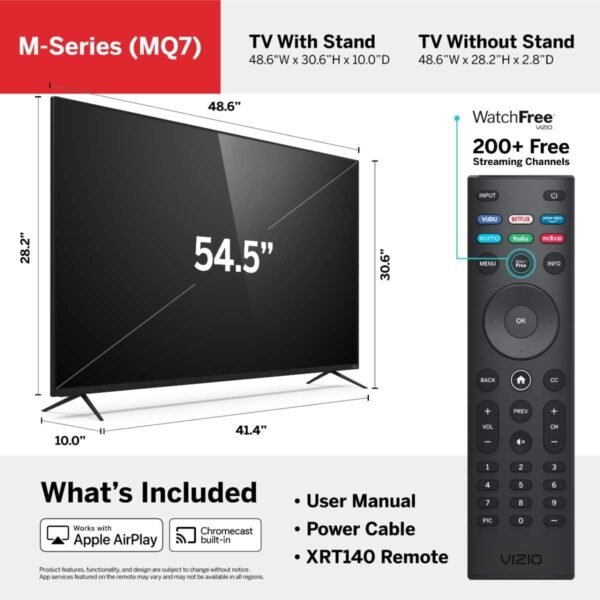 61h9j0gzNGL._AC_SL1200_ VIZIO 55-Inch 4K Smart TV M55Q7-H1 review with Quantum Color and HDR