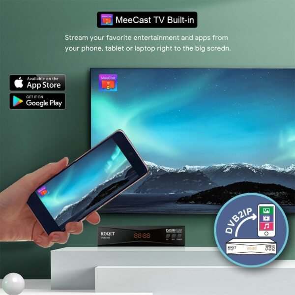 Review of KOQIT V5H Satellite Receiver for FTA TV and Streaming