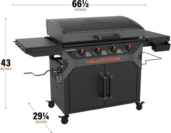 61lPc4-3deL._AC_SL1500_ Blackstone 2309 Omnivore Griddle Review Ultimate Outdoor Cooking with Versatile Propane Grill