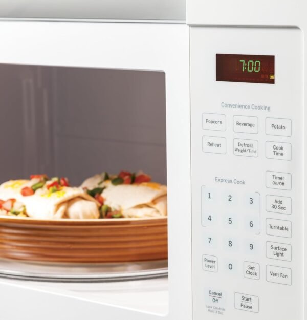 GE JVM3160DFWW Over-the-Range Microwave Oven review with features and performance insights