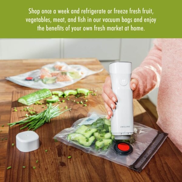 ZWILLING Fresh & Save Vacuum Sealer Bags Review Best for Sous Vide and Meal Prep