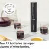 Chefman Electric Wine Opener Review Sleek Battery-Operated Set with Accessories