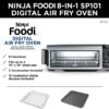 Ninja SP101 Air Fryer Oven review versatile 8-in-1 toaster for large meals