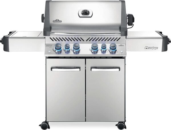 Napoleon Prestige 500 Propane Gas Grill review powerful burners and premium stainless steel design