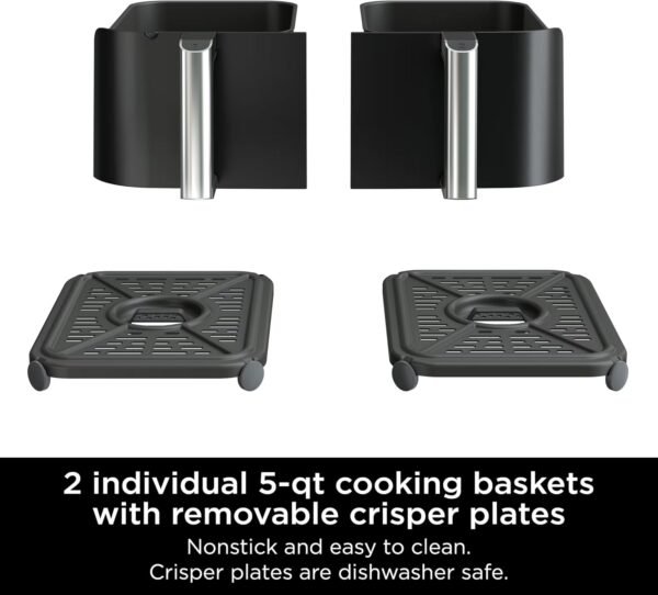 719TCul6QQL._AC_SL1500_ Ninja Foodi 10-qt DualZone Air Fryer Review Best for Versatile Cooking