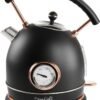 MegaChef Electric Tea Kettle Matte Black 1.8 Quarts Review and Features