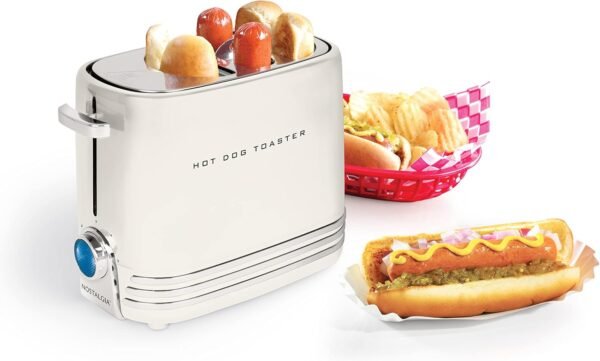 Review of Nostalgia Hot Dog and Bun Toaster Perfect for Quick Meals