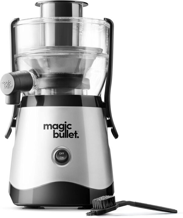 Magic Bullet Mini Juicer review compact yet powerful centrifugal juicer for small kitchens