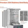 VEVOR Shawarma Grill Machine Review Stainless Steel Rotisserie for Home and Commercial Use