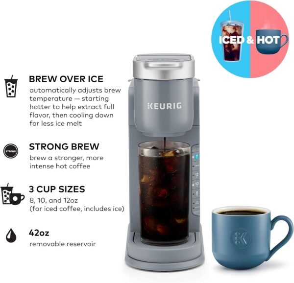 71NNzO4bF2L._AC_SL1500_ Keurig K-Iced Coffee Maker review Perfect Single Serve Brewer for Hot and Iced Coffee