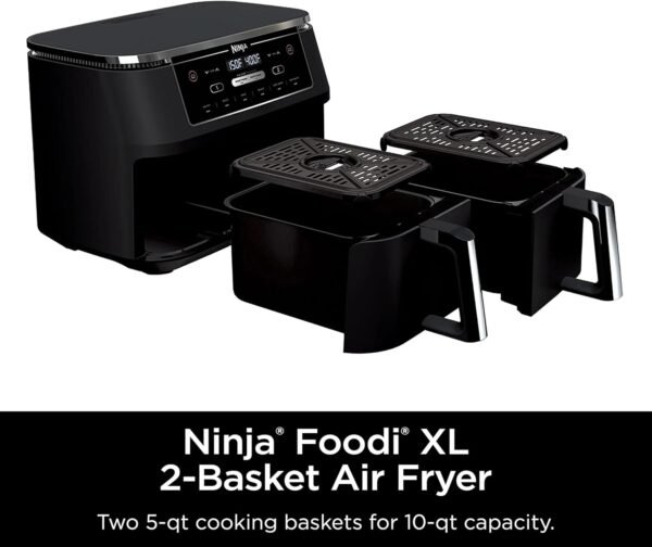 71O6lTwNKL._AC_SL1500_ Ninja Foodi 10-qt DualZone Air Fryer Review Best for Versatile Cooking
