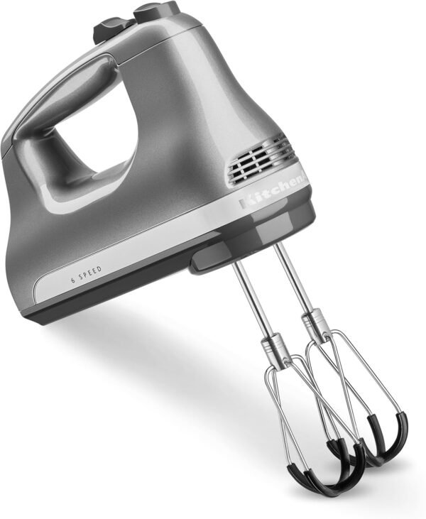 KitchenAid 6 Speed Hand Mixer KHM6118 review Flex Edge Beaters tested