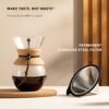 Bodum Pour Over Coffee Maker Review High-Quality Brew with Reusable Stainless Steel Filter