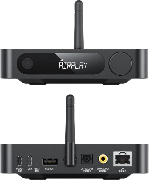 71UVIcykqHL._AC_SL1500_ FiiO SR11 AirPlay Audio Streamer review WiFi multiroom Hi-Res audio streaming device