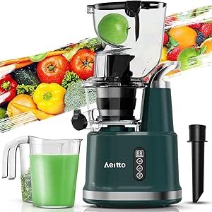 Aeitto Cold Press Juicer Review Slow Masticating Design for Fruits and Vegetables