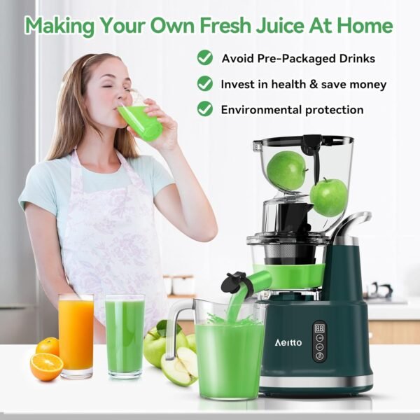 71YOWS5gV2L._AC_SL1500_ Aeitto Cold Press Juicer Review Slow Masticating Design for Fruits and Vegetables